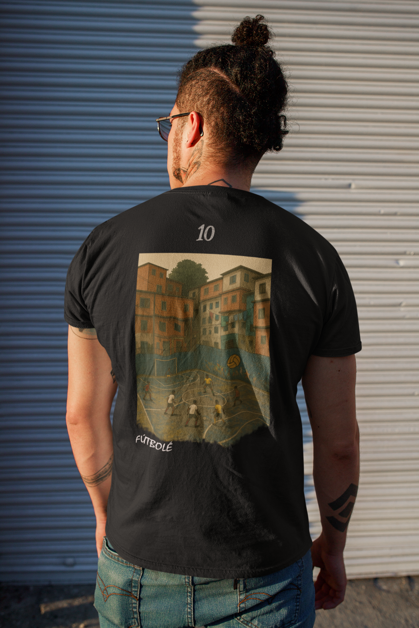Born in the Street – Urban Football Culture Tee