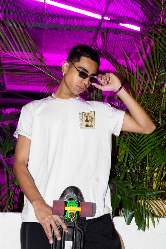 Football Champagne – Classy Game Night Tee