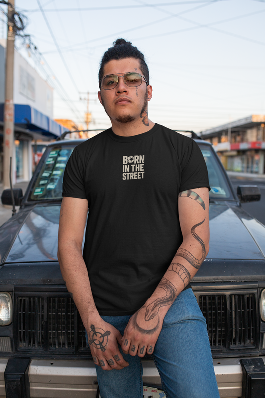 Born in the Street – Urban Football Culture Tee